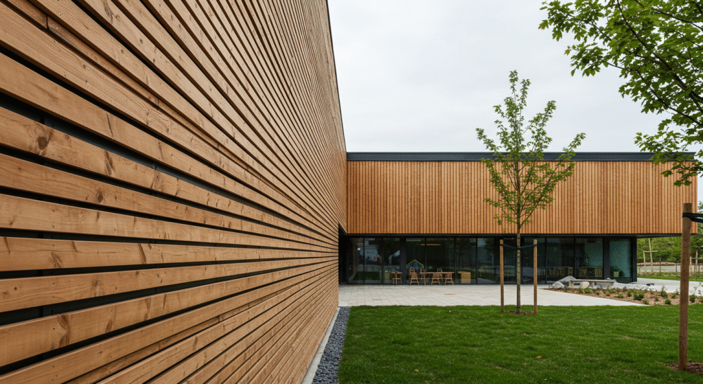 bardage en bois