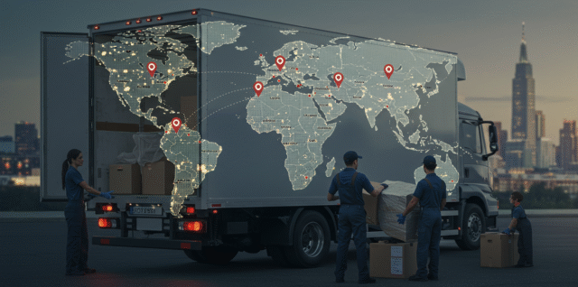 déménagement international